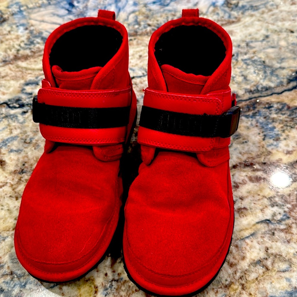 Excellent Condition Red Ugg Booties - image 1